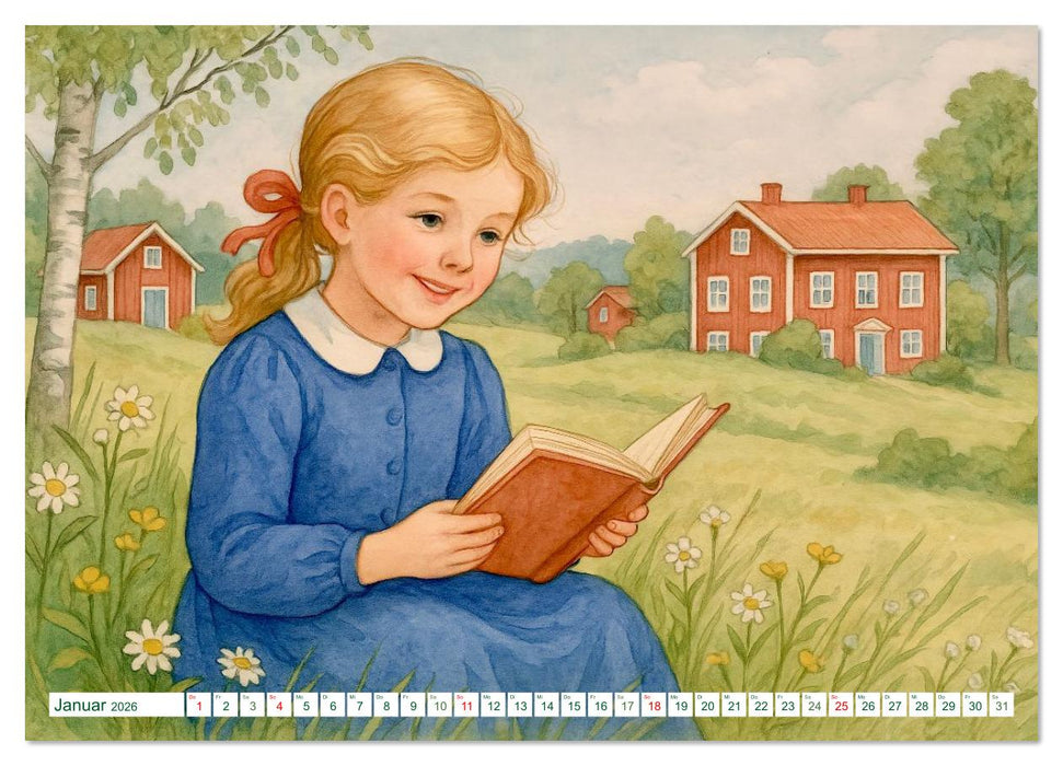 Selma Lagerlöf (CALVENDO Wandkalender 2026)