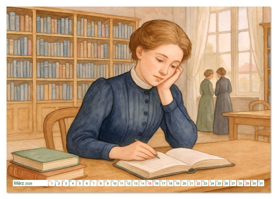 Selma Lagerlöf (CALVENDO Wandkalender 2026)