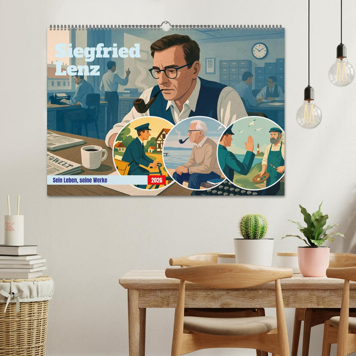 Siegfried Lenz (CALVENDO Wandkalender 2026)