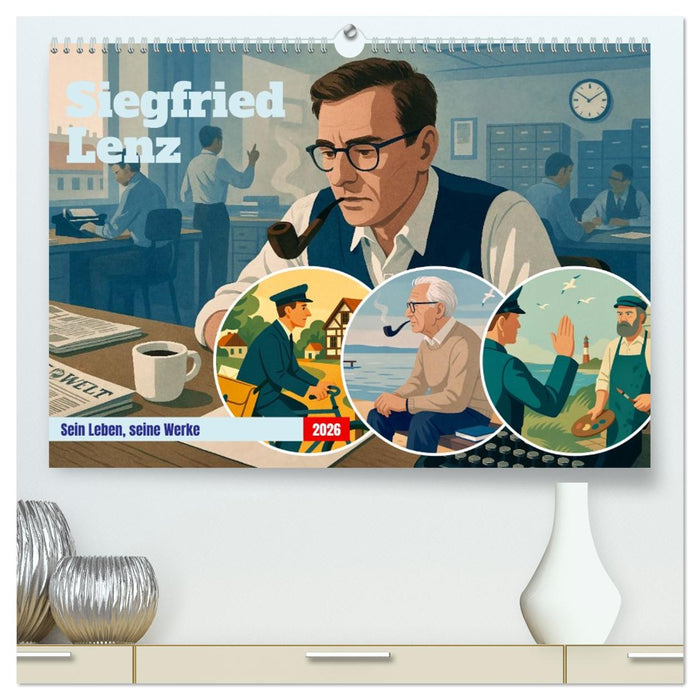 Siegfried Lenz (CALVENDO Premium Wandkalender 2026)