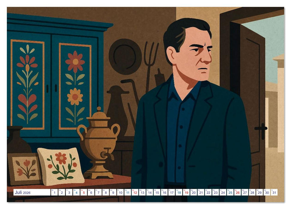 Siegfried Lenz (CALVENDO Premium Wandkalender 2026)