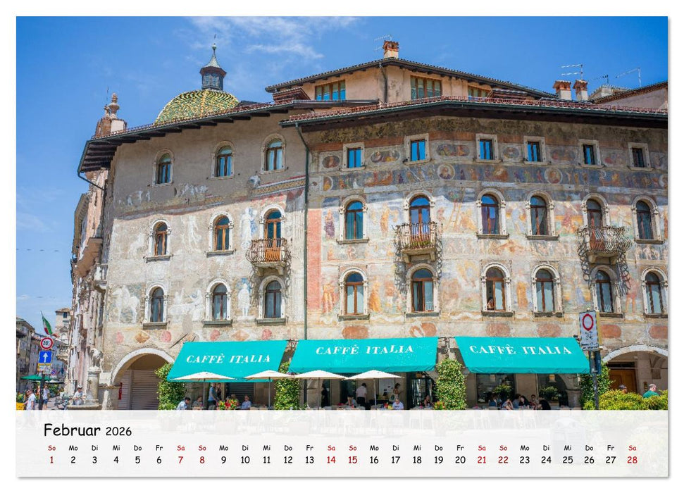 Trient - Hauptstadt des Trentino (CALVENDO Premium Wandkalender 2026)