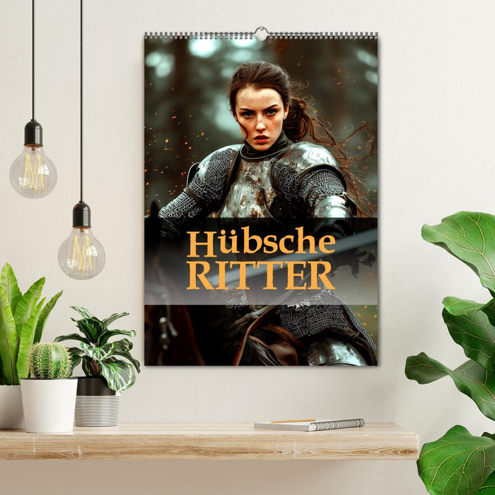 Hübsche Ritter (CALVENDO Wandkalender 2026)