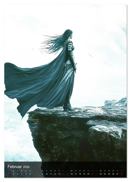 Hübsche Ritter (CALVENDO Wandkalender 2026)