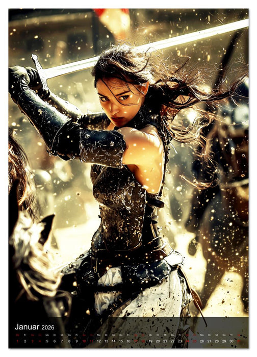 Hübsche Ritter (CALVENDO Premium Wandkalender 2026)