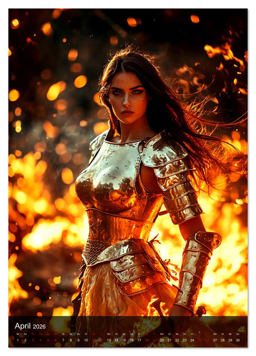 Hübsche Ritter (CALVENDO Premium Wandkalender 2026)