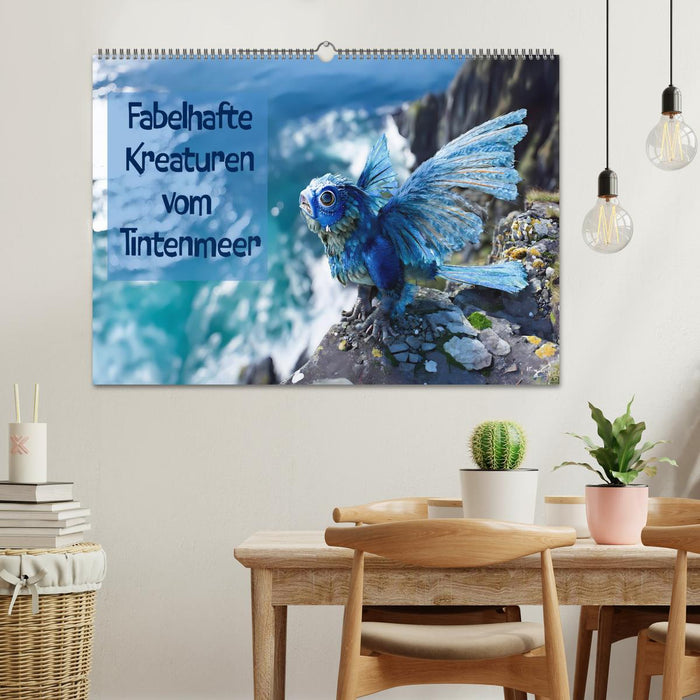 Fabelhafte Kreaturen vom Tintenmeer (CALVENDO Wandkalender 2026)