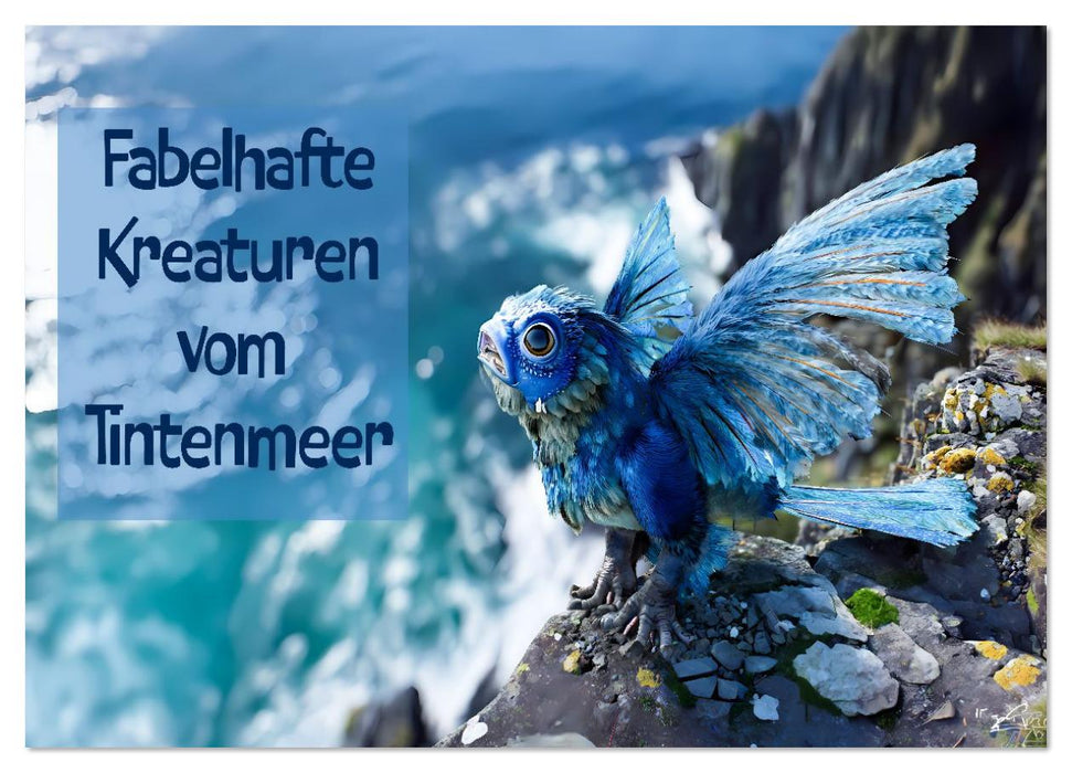Fabelhafte Kreaturen vom Tintenmeer (CALVENDO Wandkalender 2026)