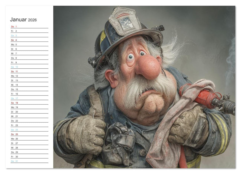 Arbeiten bis der Rollator funkt! (CALVENDO Premium Wandkalender 2026)