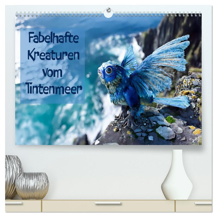 Fabelhafte Kreaturen vom Tintenmeer (CALVENDO Premium Wandkalender 2026)