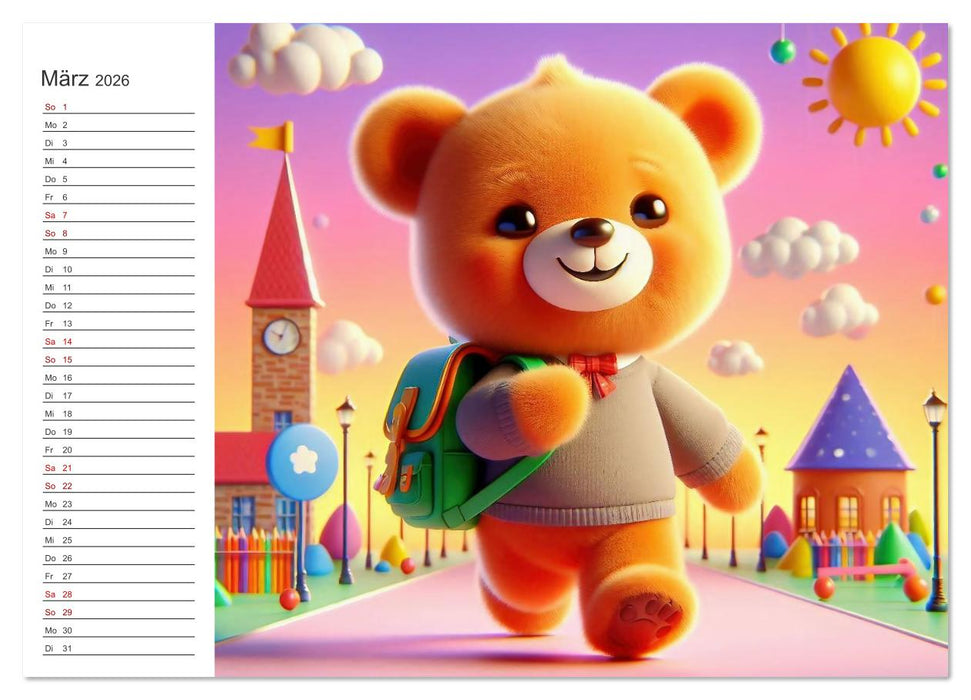 Knuddel und Kuschel (CALVENDO Wandkalender 2026)