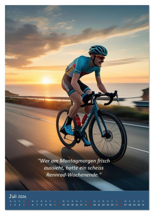 Leidenschaft Fahrrad (CALVENDO Premium Wandkalender 2026)