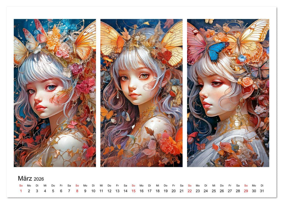 Dreiklang der Köpfe (CALVENDO Premium Wandkalender 2026)