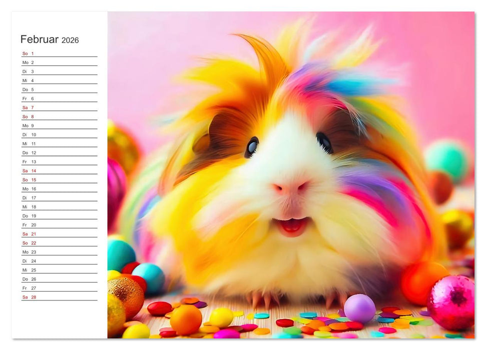 Knuddel und Kuschel (CALVENDO Premium Wandkalender 2026)