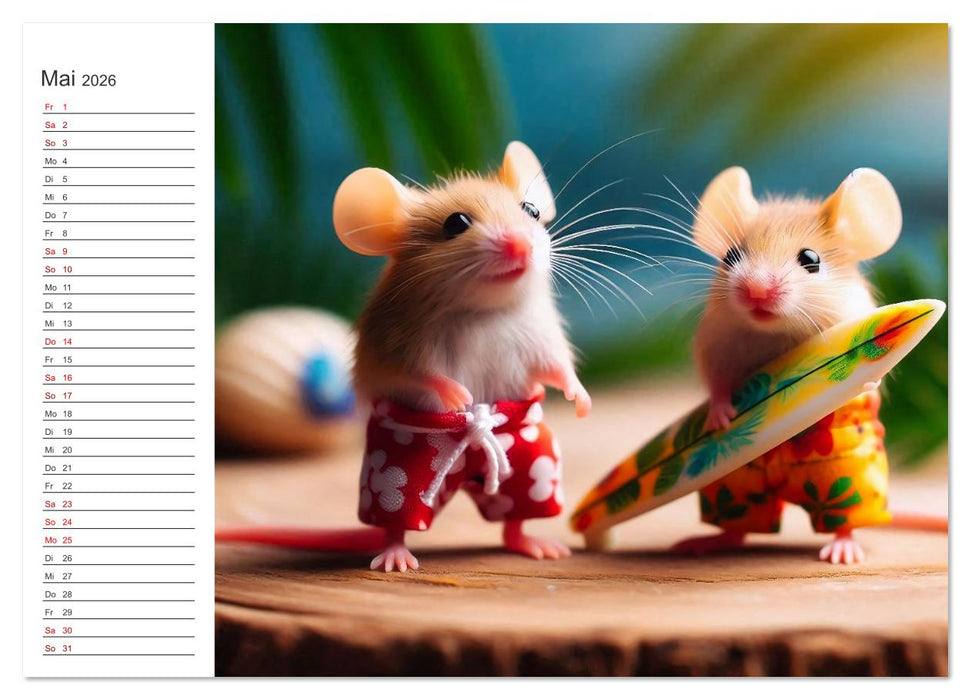 Knuddel und Kuschel (CALVENDO Premium Wandkalender 2026)