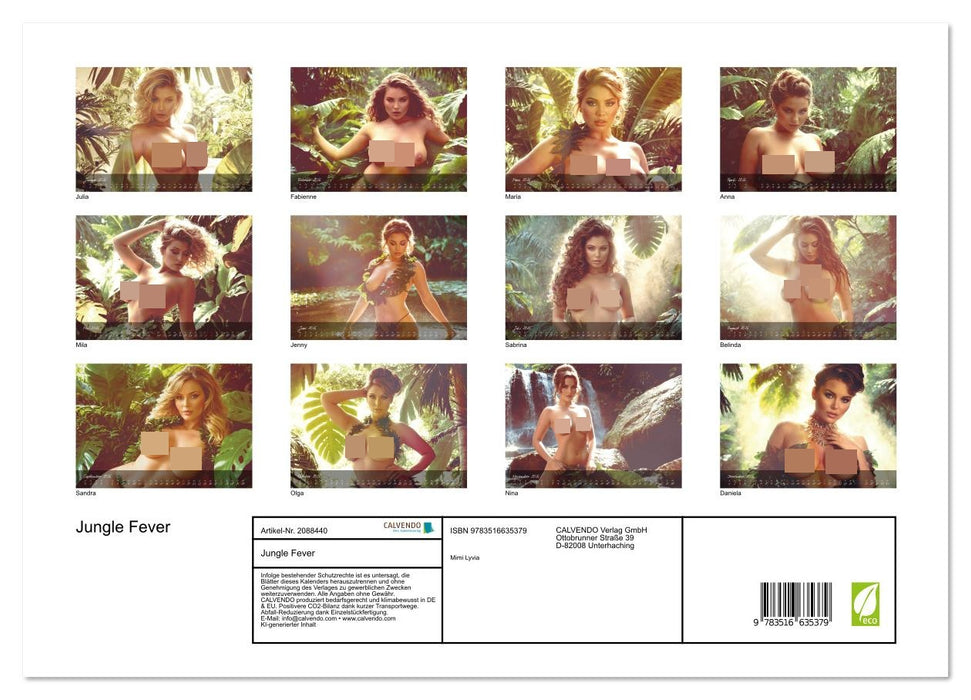 Jungle Fever (CALVENDO Premium Wandkalender 2026)