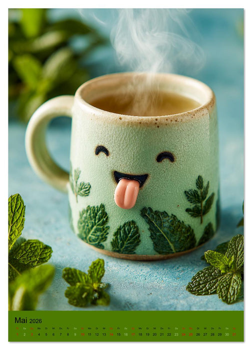 Ein Schluck Gefühl, bitte! - Lustige Heißgetränke mit Emotionen (CALVENDO Wandkalender 2026)
