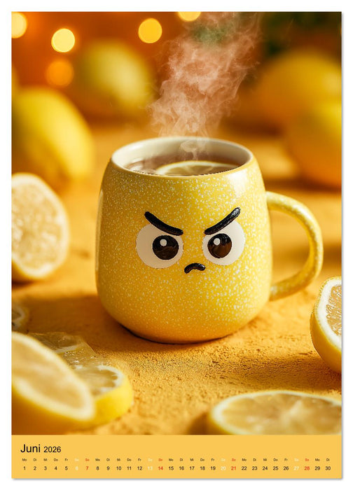 Ein Schluck Gefühl, bitte! - Lustige Heißgetränke mit Emotionen (CALVENDO Premium Wandkalender 2026)