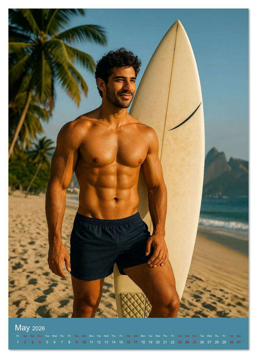 Global Attractive (CALVENDO Monthly Calendar 2026)