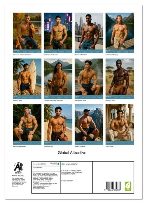 Global Attractive (CALVENDO Premium-Calendar 2026)