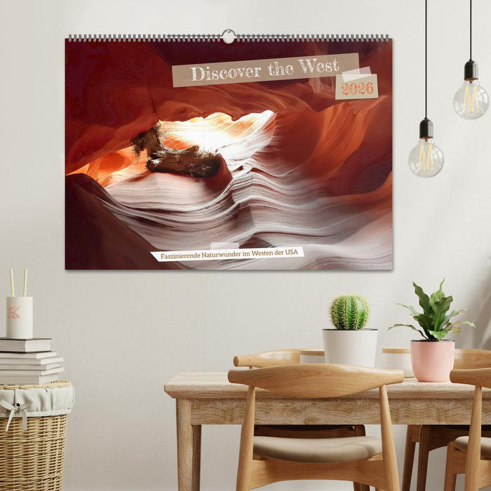 Discover the West (CALVENDO Wandkalender 2026)