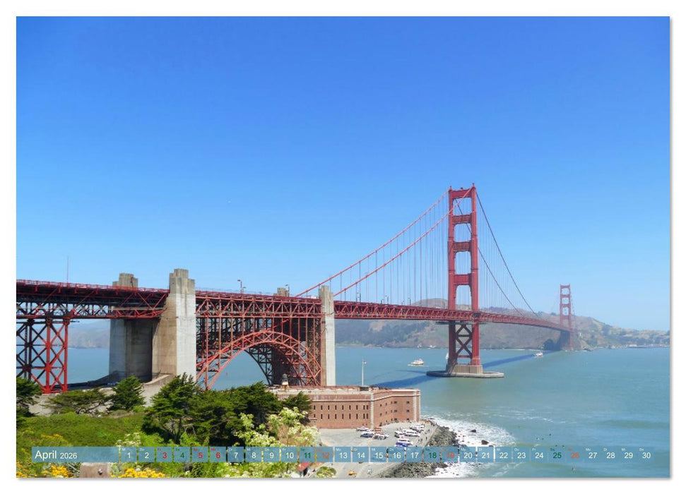 Discover the West (CALVENDO Wandkalender 2026)