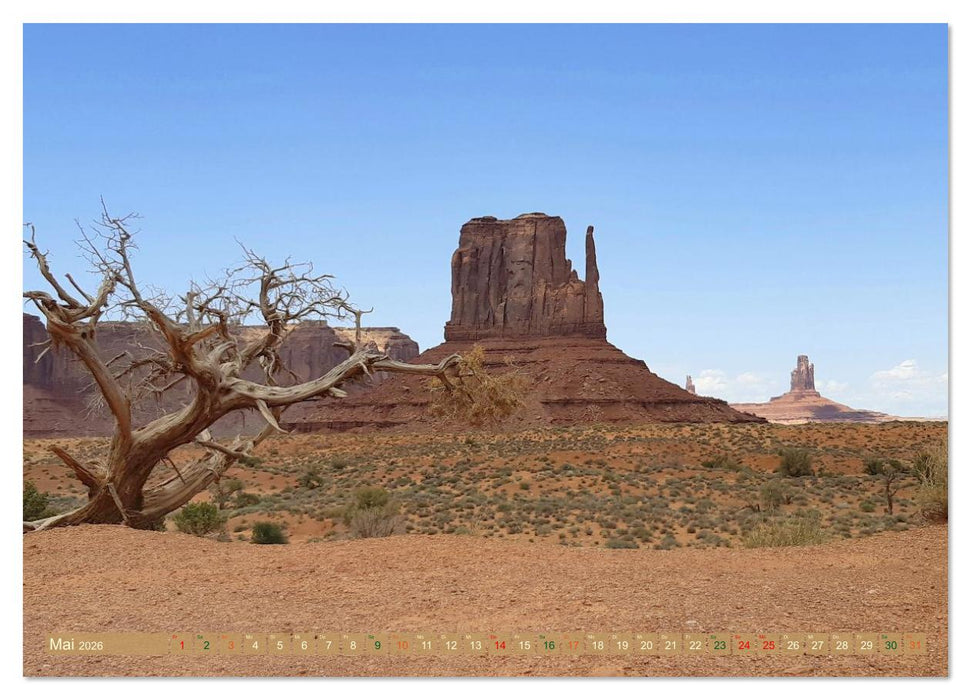 Discover the West (CALVENDO Premium Wandkalender 2026)