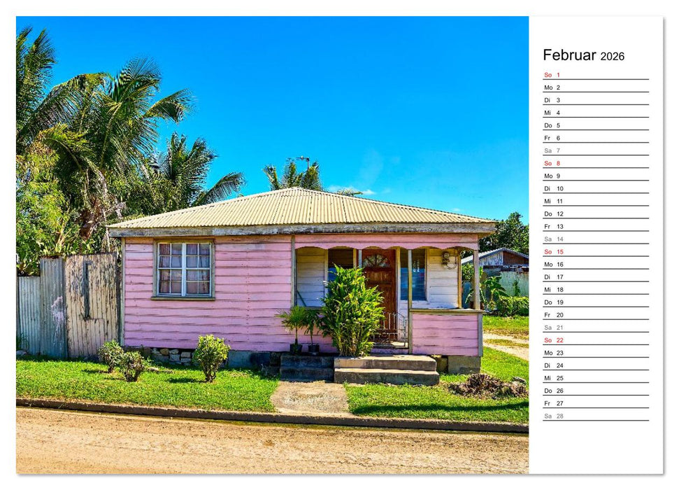 Karibik entdecken - Inseln und Farben der Karibik mit echtem Lebensgefühl (CALVENDO Wandkalender 2026)