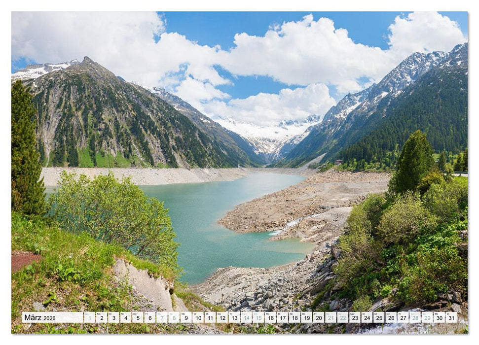 Zillertal - Bergidylle rund um Mayrhofen 2026 (CALVENDO Wandkalender 2026)