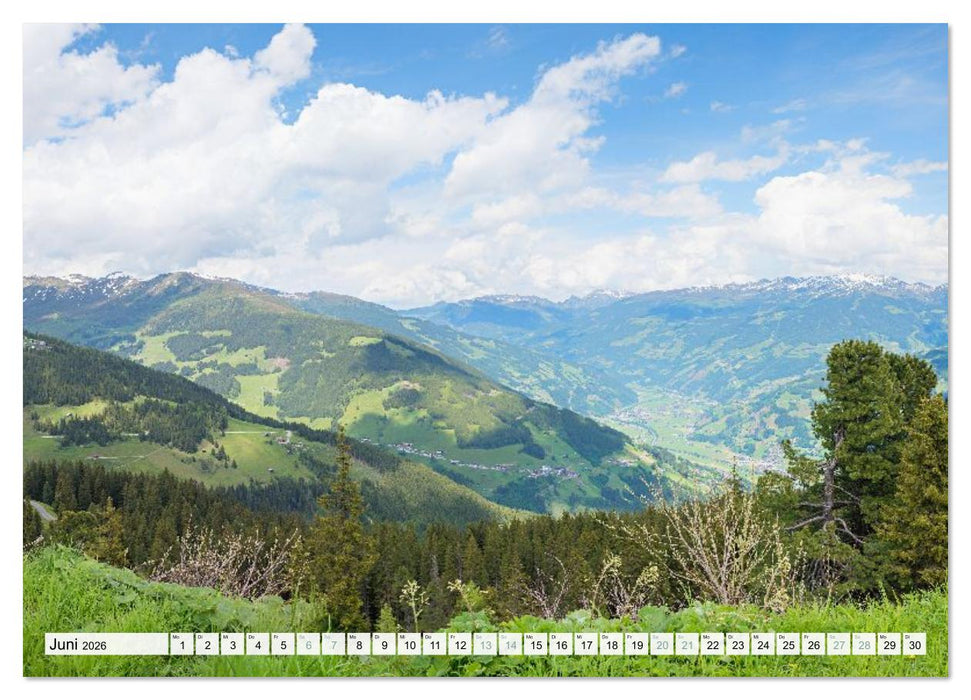 Zillertal - Bergidylle rund um Mayrhofen 2026 (CALVENDO Wandkalender 2026)