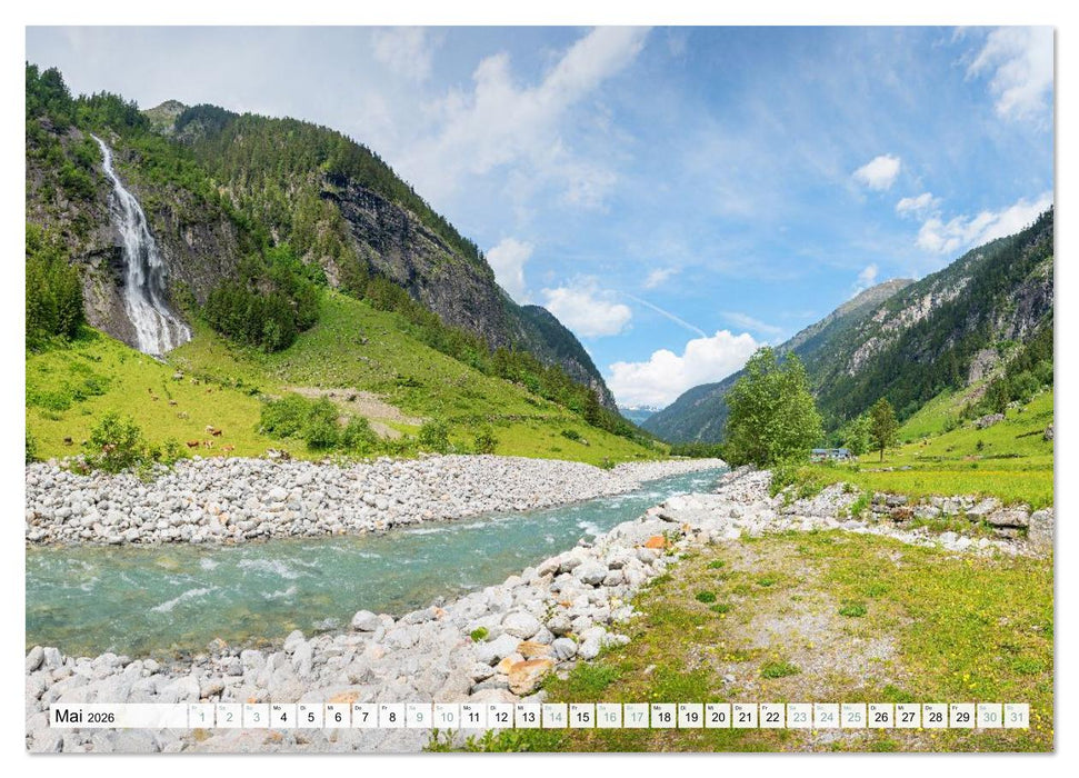 Zillertal - Bergidylle rund um Mayrhofen 2026 (CALVENDO Premium Wandkalender 2026)