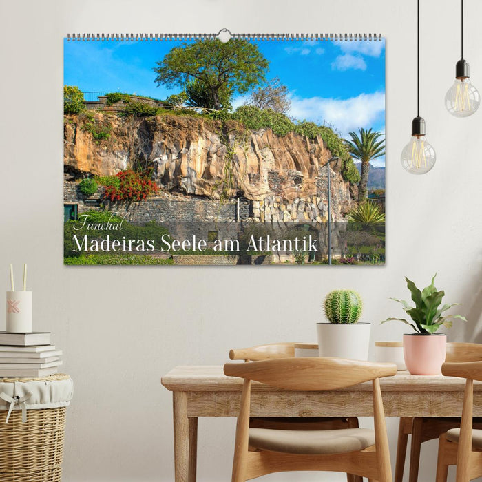 Funchal – Madeiras Seele am Atlantik (CALVENDO Wandkalender 2026)