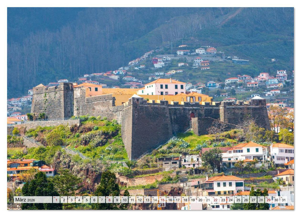 Funchal – Madeiras Seele am Atlantik (CALVENDO Wandkalender 2026)