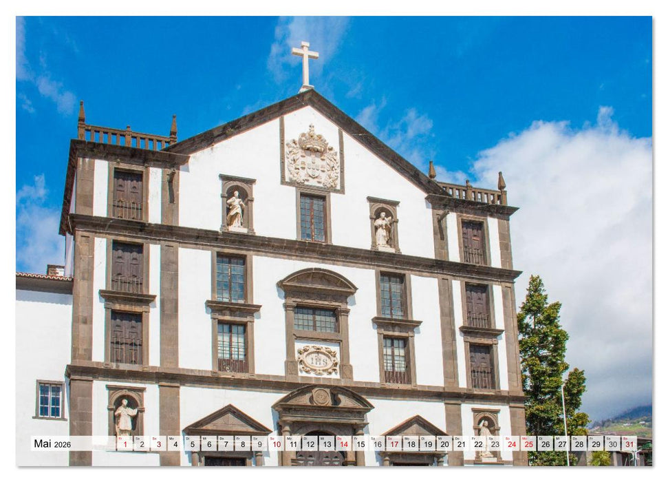 Funchal – Madeiras Seele am Atlantik (CALVENDO Wandkalender 2026)