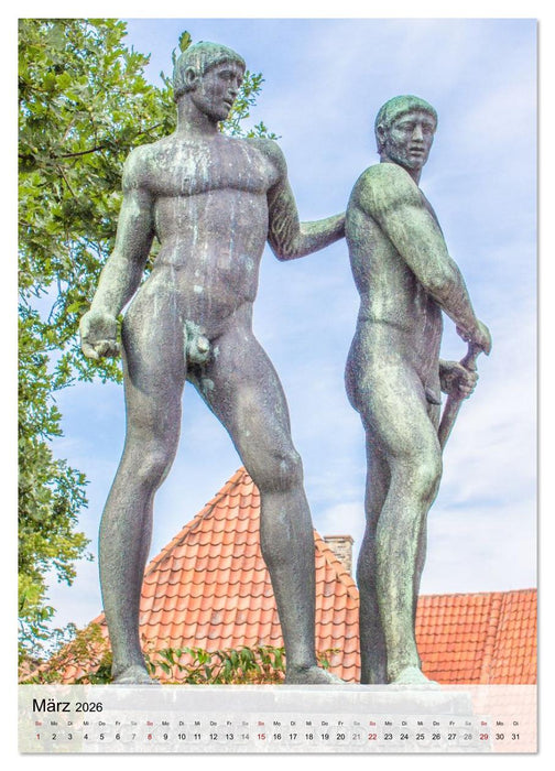 Historisches Seeland – Dänemarks architektonische Schätze (CALVENDO Premium Wandkalender 2026)