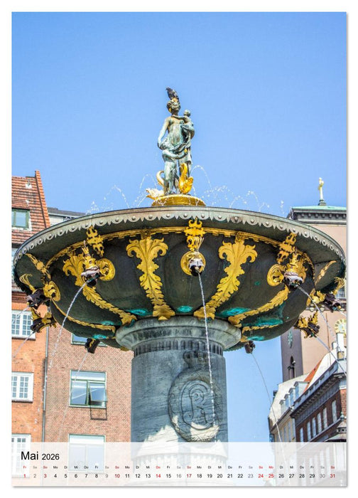 Historisches Seeland – Dänemarks architektonische Schätze (CALVENDO Premium Wandkalender 2026)