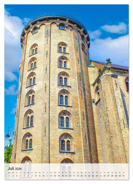 Historisches Seeland – Dänemarks architektonische Schätze (CALVENDO Premium Wandkalender 2026)