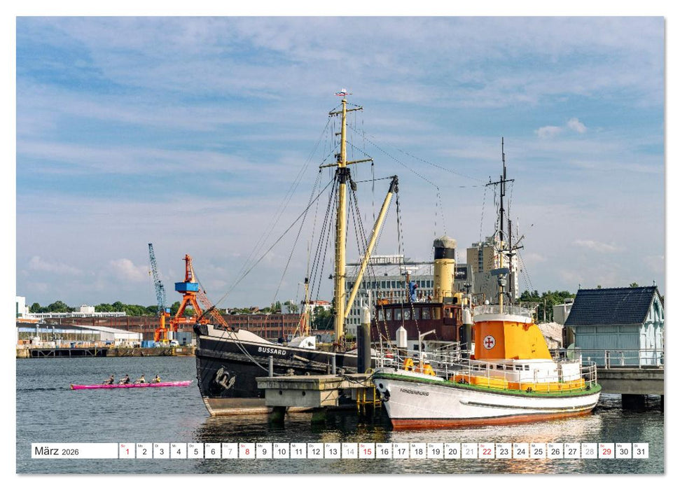 Schleswig Holstein - Landeshauptstadt Kiel (CALVENDO Premium Wandkalender 2026)