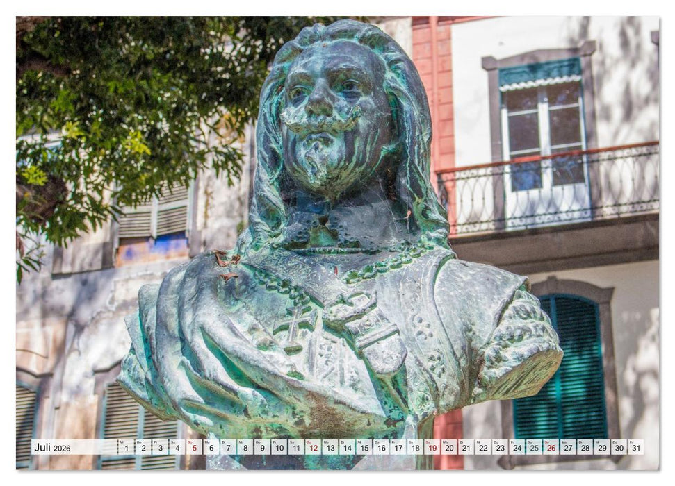 Funchal – Madeiras Seele am Atlantik (CALVENDO Premium Wandkalender 2026)