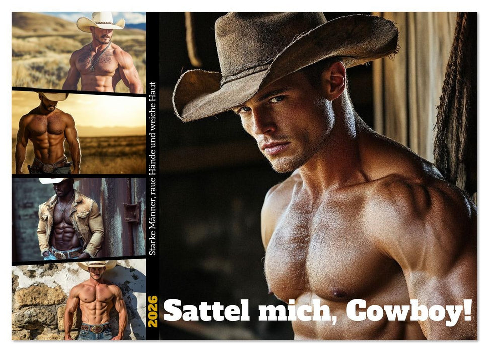 Sattel mich, Cowboy! (CALVENDO Wandkalender 2026)