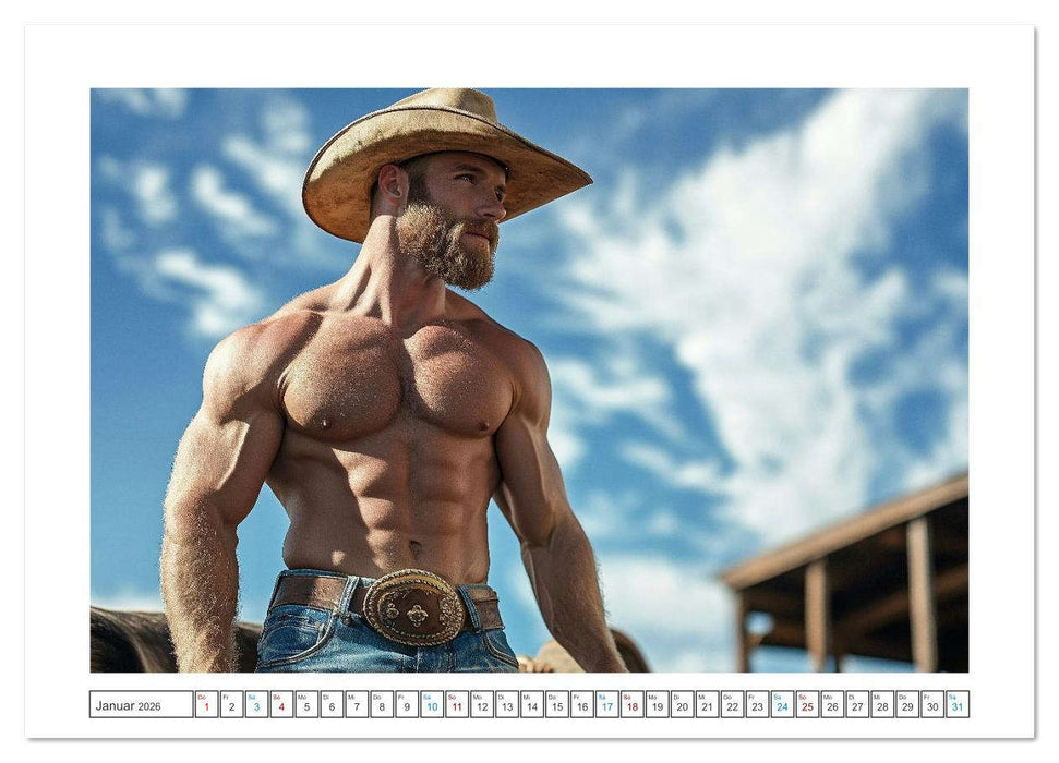 Sattel mich, Cowboy! (CALVENDO Wandkalender 2026)