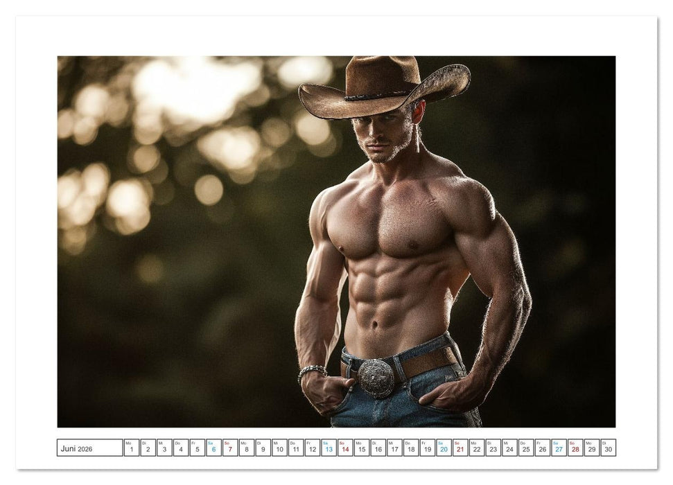 Sattel mich, Cowboy! (CALVENDO Wandkalender 2026)