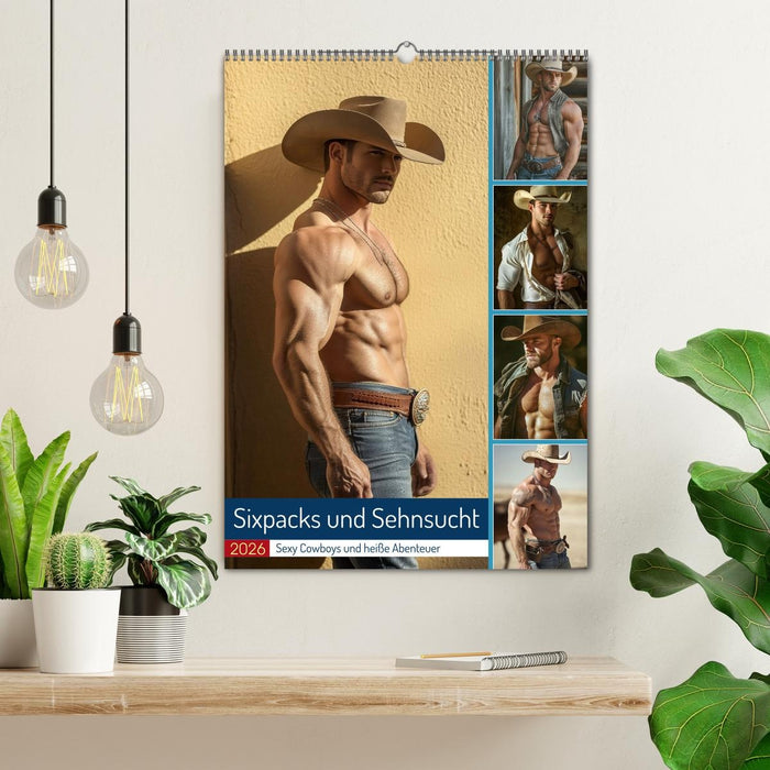 Sixpacks und Sehnsucht (CALVENDO Wandkalender 2026)