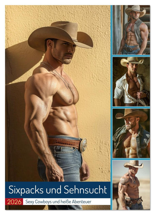 Sixpacks und Sehnsucht (CALVENDO Wandkalender 2026)