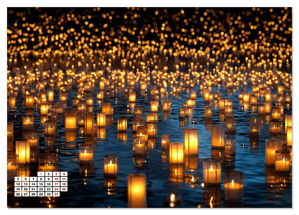 Nur ein Licht entfernt (CALVENDO Wandkalender 2026)