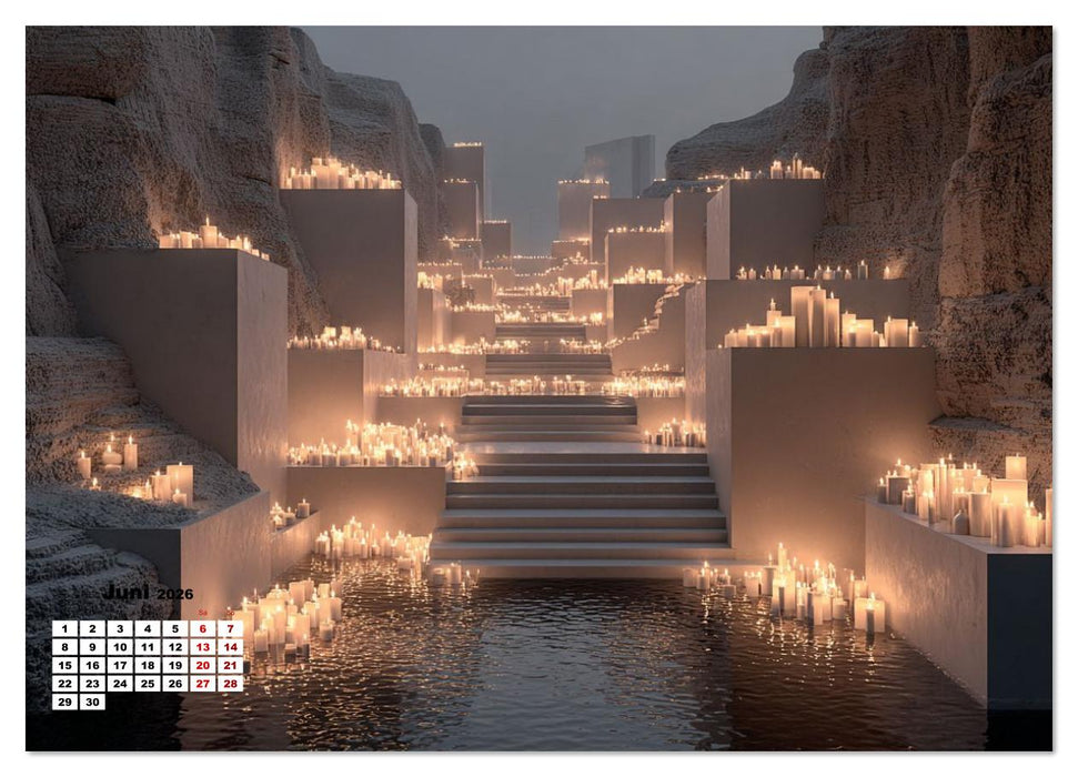 Nur ein Licht entfernt (CALVENDO Wandkalender 2026)