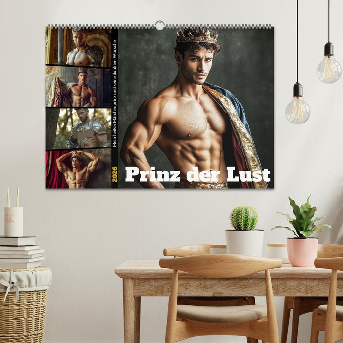 Prinz der Lust (CALVENDO Wandkalender 2026)