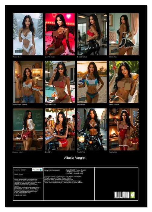 Aibella Vargas (CALVENDO Wandkalender 2026)