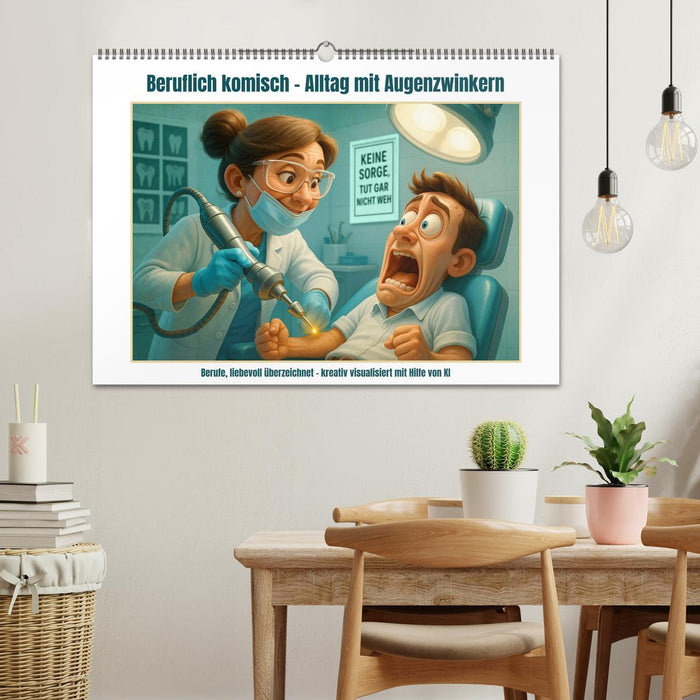 Beruflich komisch – Alltag mit Augenzwinkern (CALVENDO Wandkalender 2026)