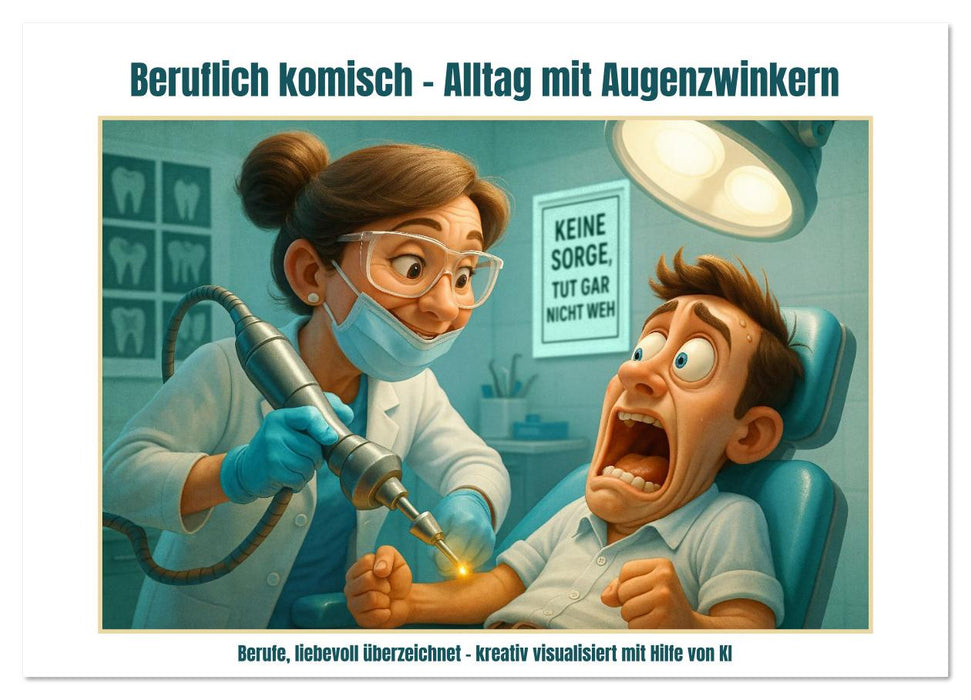 Beruflich komisch – Alltag mit Augenzwinkern (CALVENDO Wandkalender 2026)